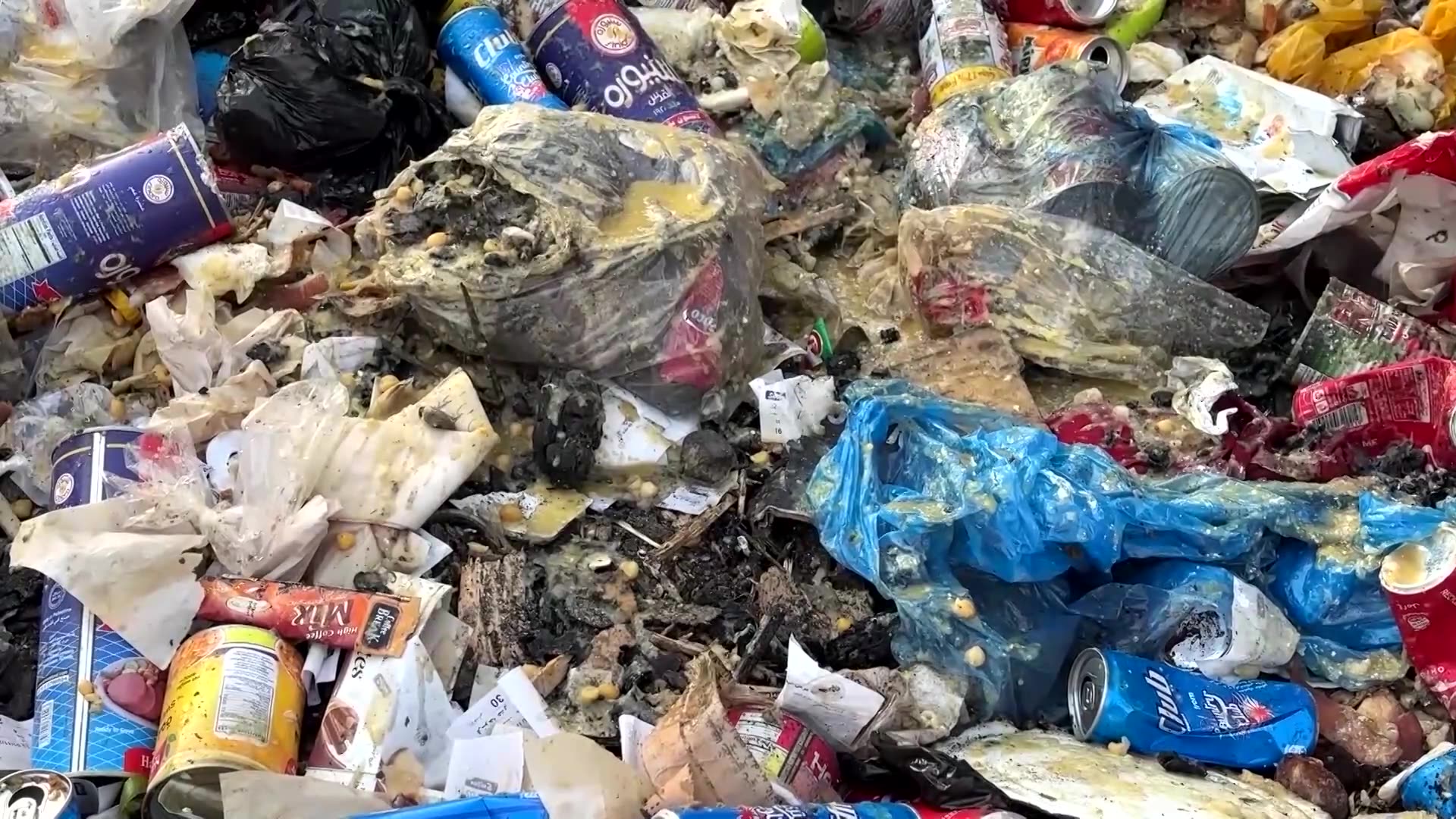 Seeping sewage and piles of garbage are making Gazans sick