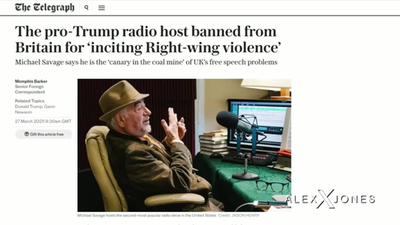 ALEX JONES [FULL] Monday 4/7/25