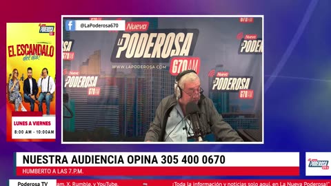 🔥 ¡Lo Último en Noticias, Deportes y Entretenimiento EN VIVO! Únete a La Nueva Poderosa 670 AM 🔥