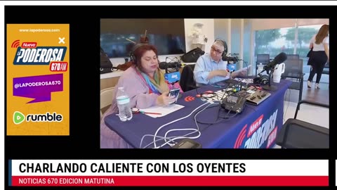🔥 ¡Lo Último en Noticias, Deportes y Entretenimiento EN VIVO! Únete a La Nueva Poderosa 670 AM 🔥