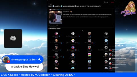 LIVE X Space ~ Cleaning Up DC ~