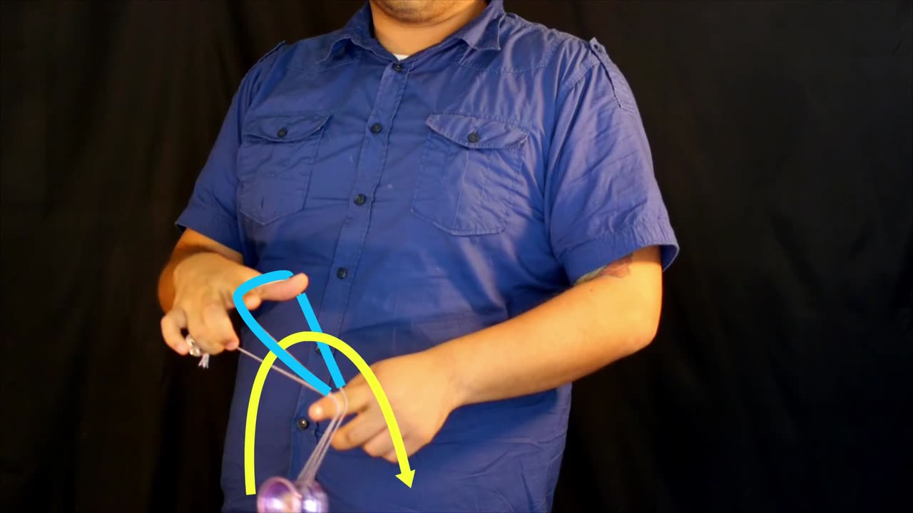 5A Yoyo Tutorial - Level 3 - Trick 8 - 1.5 to Green Triangle