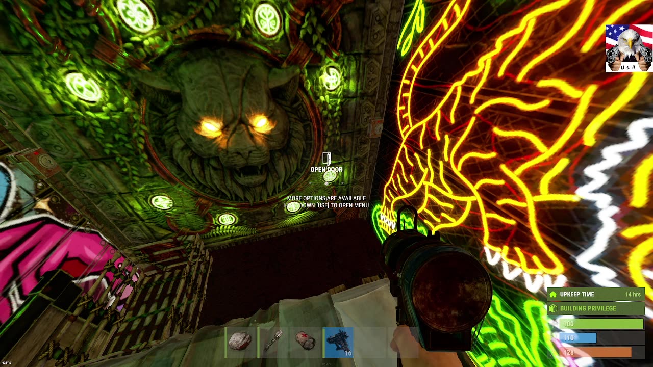 Trying out Hardcore Mode on Rust Day 2