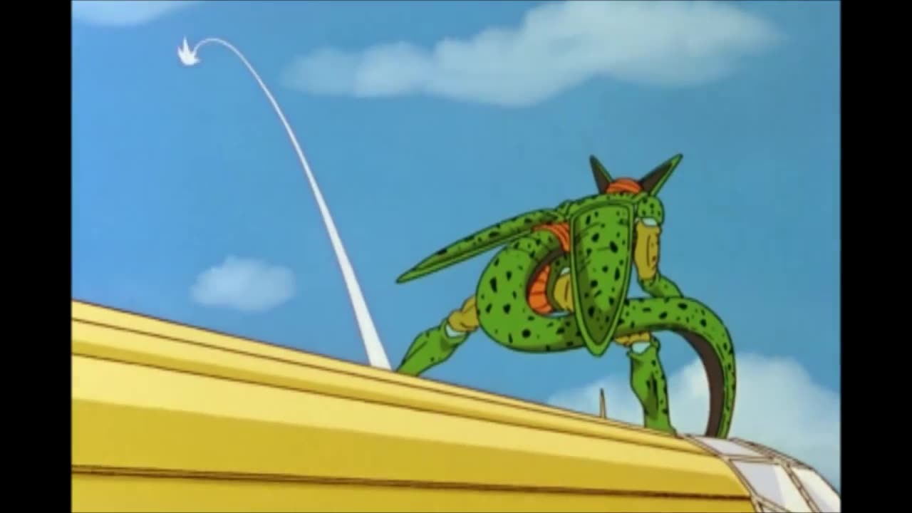 Krillin vs Imperfect Cell