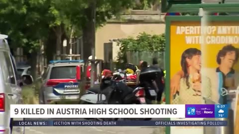 Nine people killed in high school shooting in Austria
