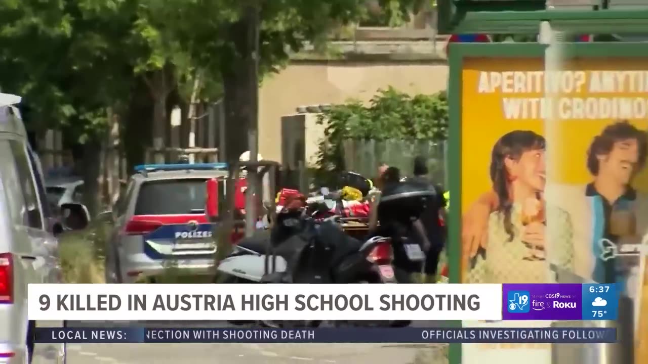 Nine people killed in high school shooting in Austria
