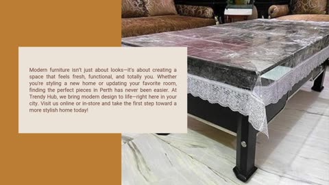 Transform Your Home with Modern Furniture Perth Trends