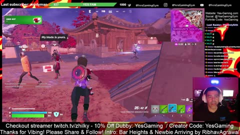 May Day on Fortnite Daily Show Live with Host DjS Oh YES! Gaming in Fishers