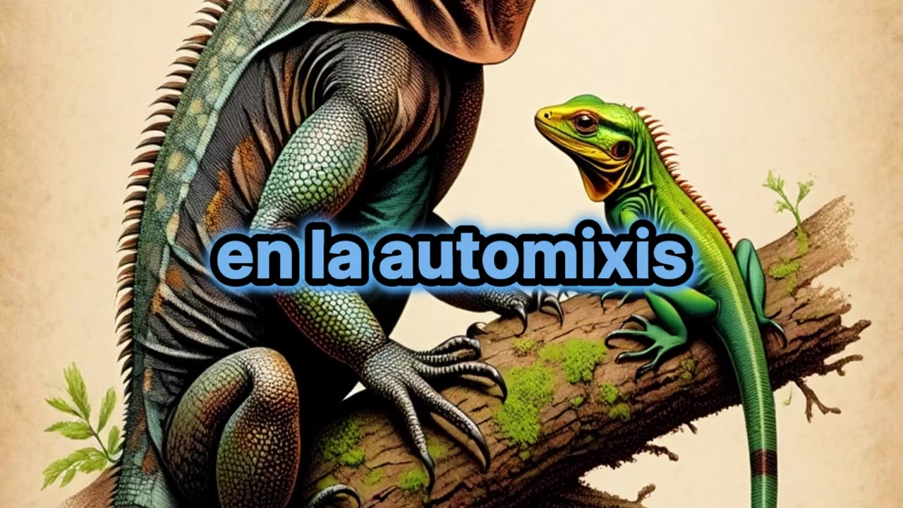 Raro Suceso: Iguana da a Luz Sin Necesitar Macho.