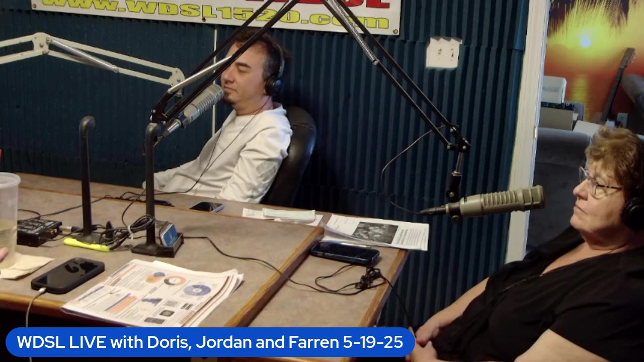 WDSL LIVE with Doris, Farren and Jordan 5-19-2025