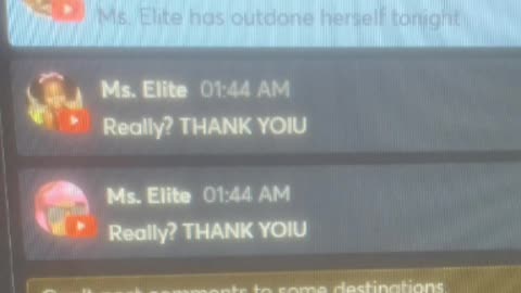 Positive comments only is my focus when it comes to me