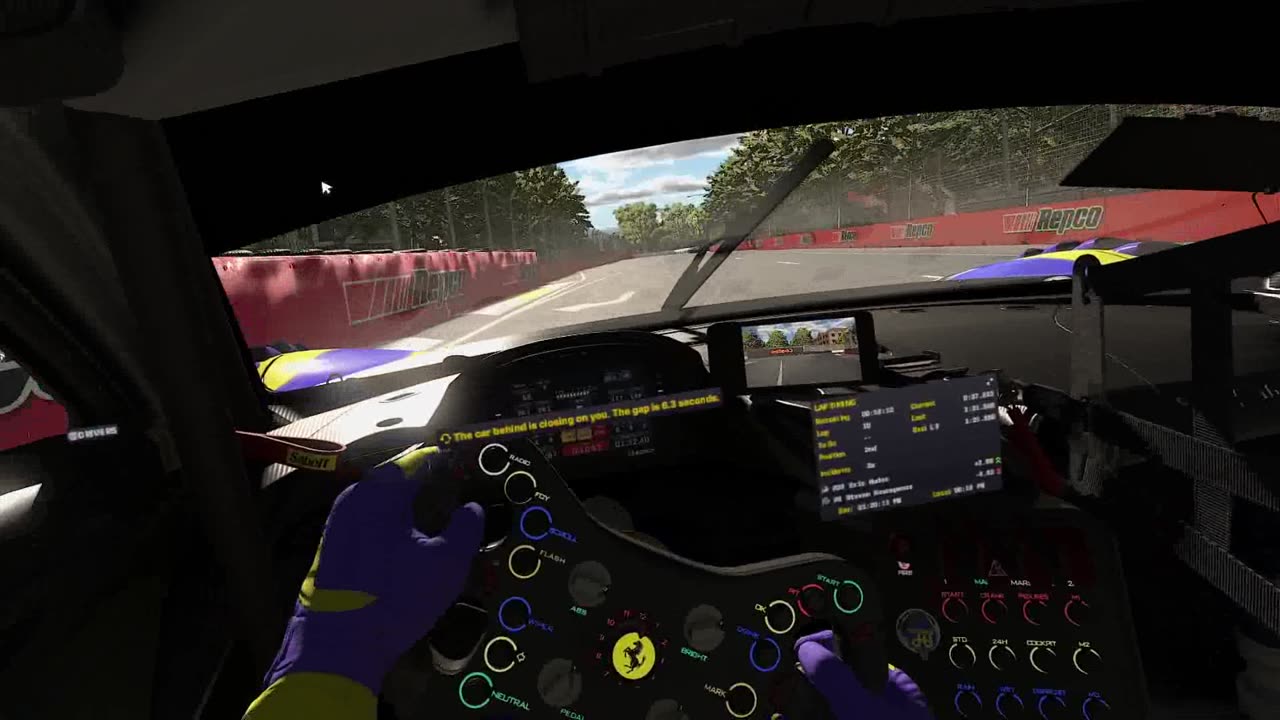 iRacing VR Test in Ferrari 296 GT3
