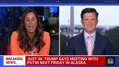 Trump announced meeting with putin to be held in Alaska