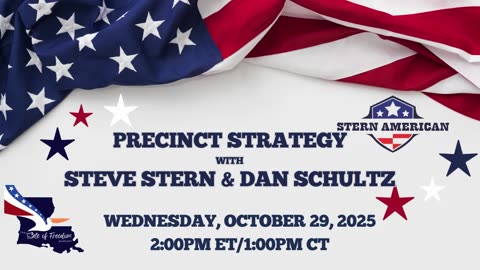 Steve Stern's Election Integrity Call