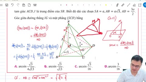 E2.3 - Kĩ năng tìm góc qua khoảng cách