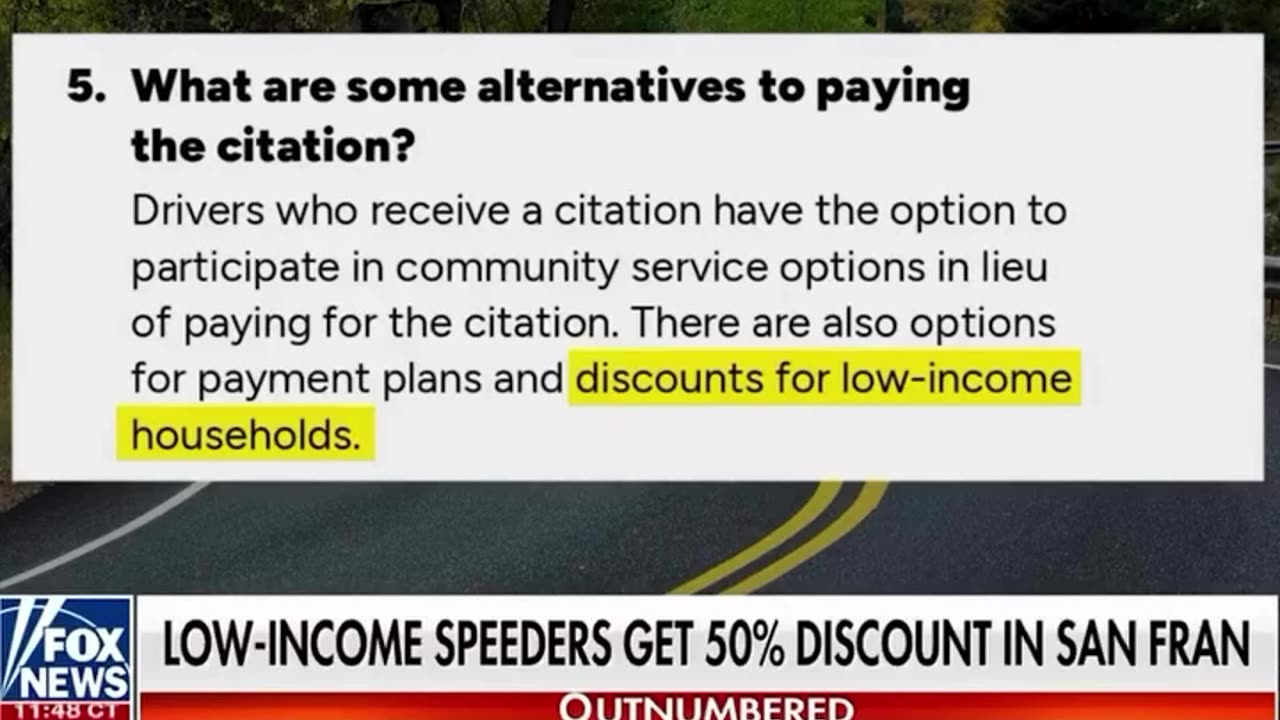 DEI speeding tickets in California