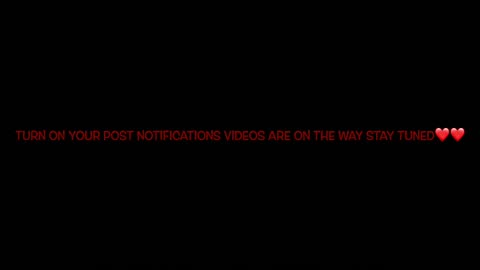 New video coming soon