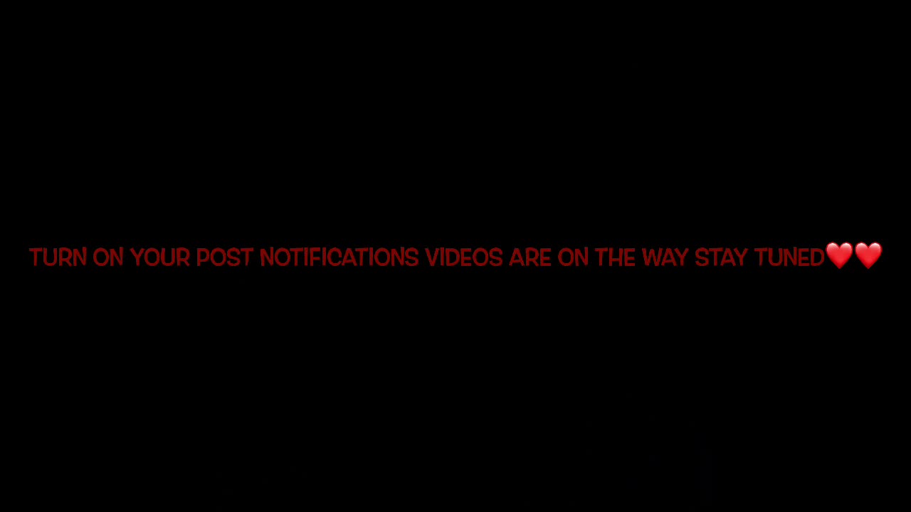 New video coming soon