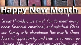 New Month of Blessings (July 2025): Embracing Abundance, Grace, & Favor #youtubeshorts #jesus #love