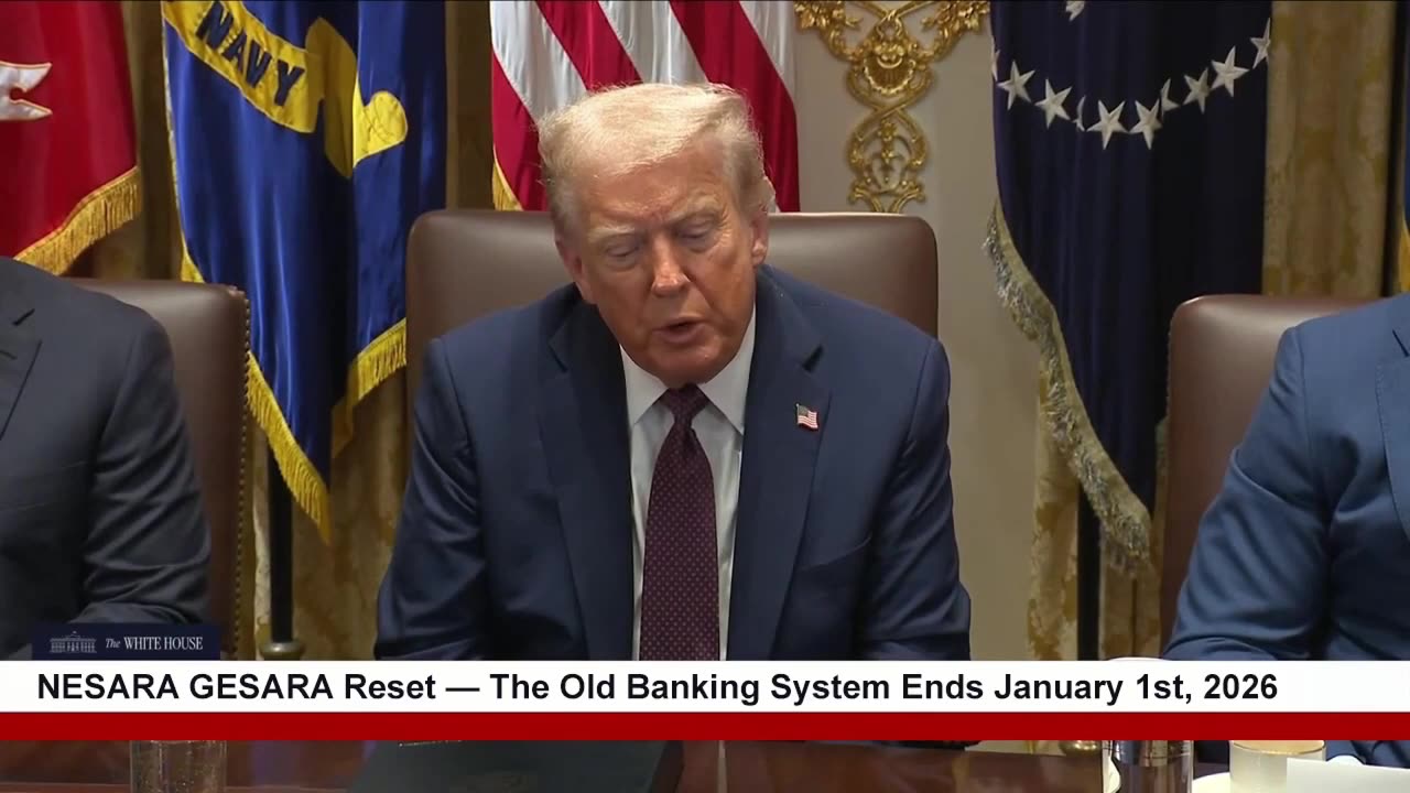 リセットは現実だ。 トランプが連邦準備制度を掌握！ 国民の通貨が到来した。