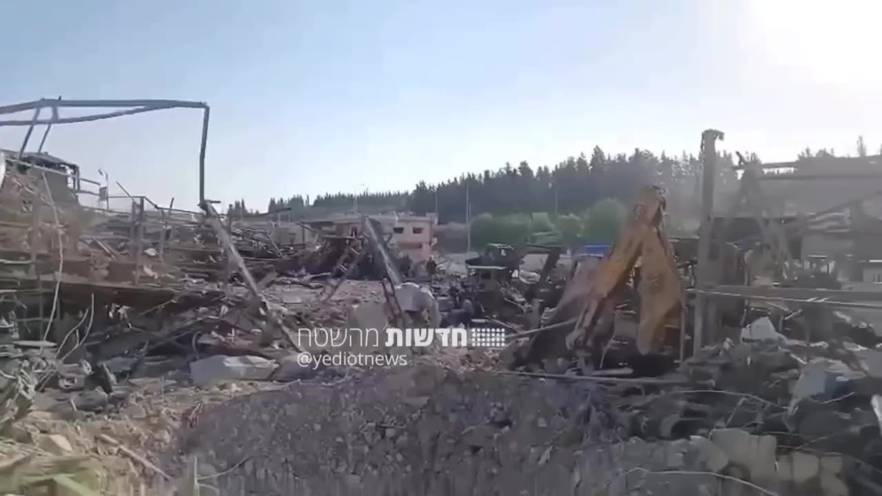 The extensive destruction following the IDF attack in southern Lebanon