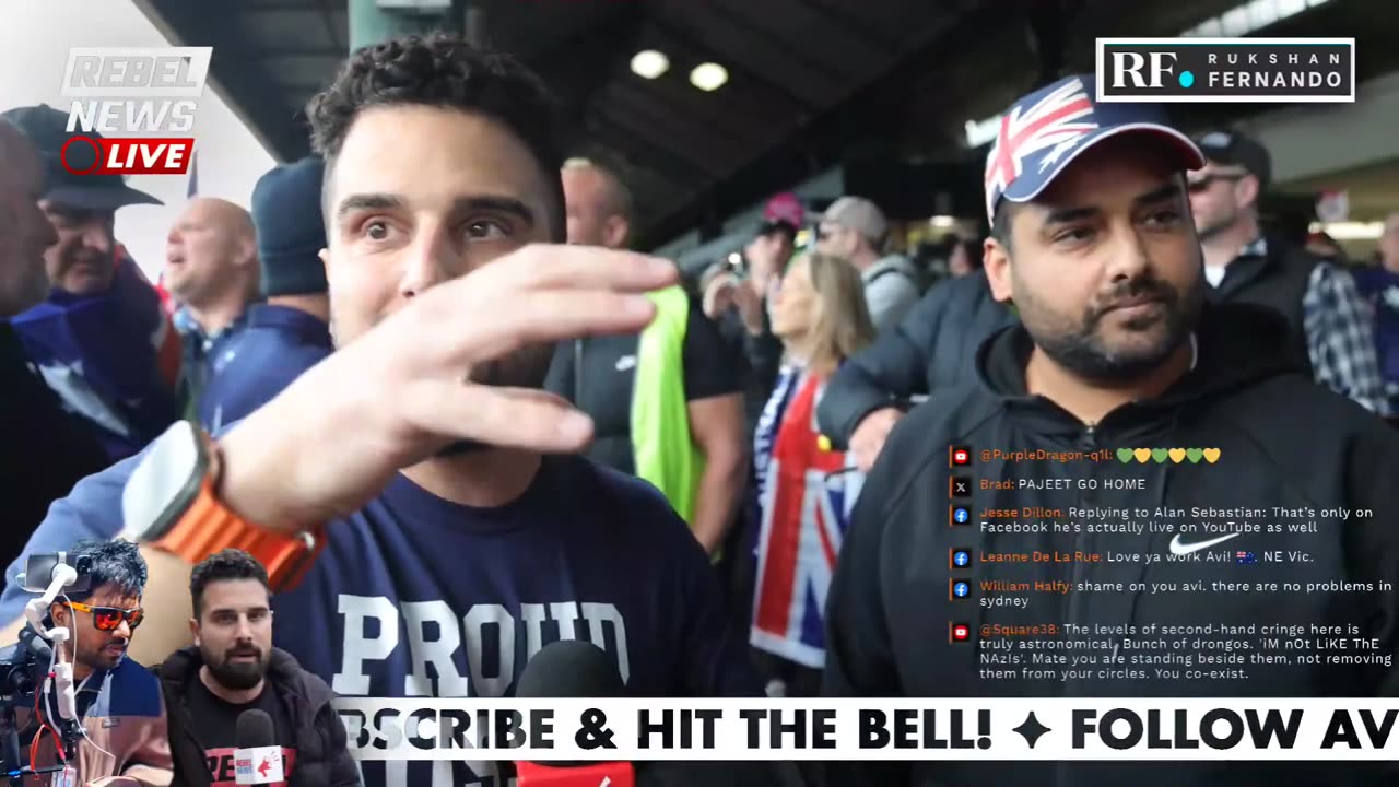 36-March for Australia_Melbourne_31/08/2025_Rebel News Coverage Breakdown