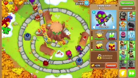 Bloons TD 6 Tree Hole Medium Round 31