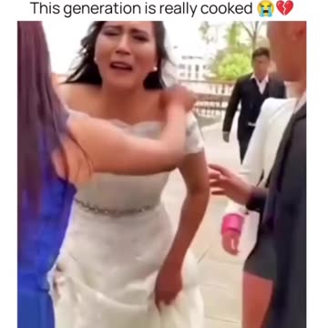 On the day of Wedding she caught him with another woman on their wedding car 😭💔