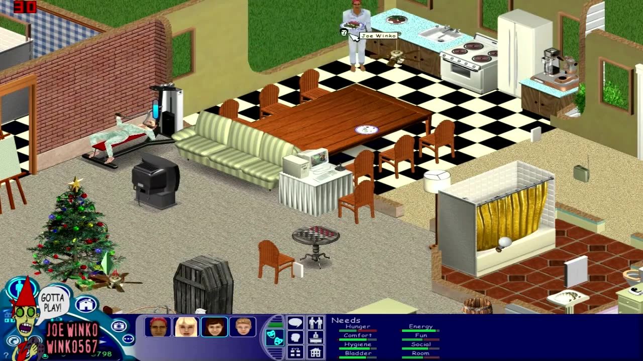 Sims 1 Gameplay Series 1x22 Joe Winko