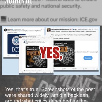 Fact Check: ICE X Post That Prompted 'Illegal Ideas' Backlash is AUTHENTIC