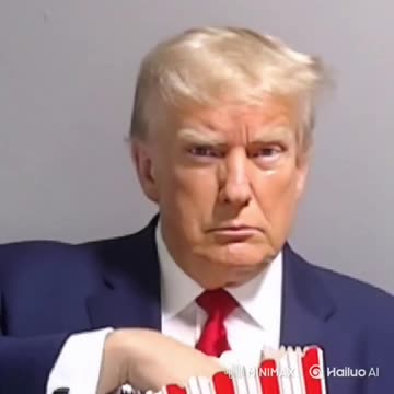 TRUMP MUGSHOT - POPCORN - CJJ_ENN - @DanScavino