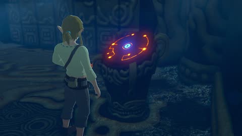 Breath of the wild opening scene