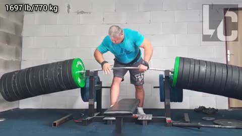 Old Man Lifted 1697 LBS
