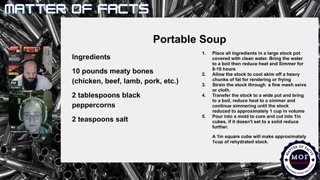 Matter of Facts: A Prepper's Recipe Book