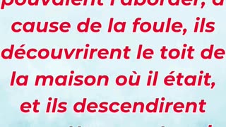 🏠 “Les amis qui ont ouvert le toit pour Jésus” Marc 2:4.#shortvideo #shorts #youtubeshorts #ytshorts