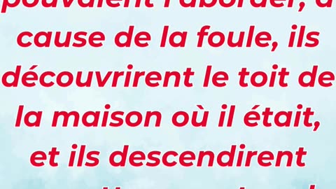 🏠 “Les amis qui ont ouvert le toit pour Jésus” Marc 2:4.#shortvideo #shorts #youtubeshorts #ytshorts