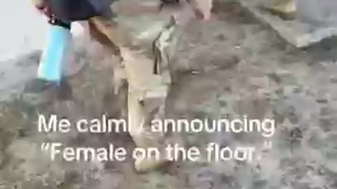 Female on deck #army #marines #military #funny