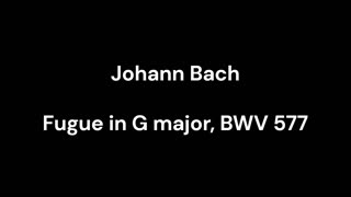 Fugue in G major, BWV 577