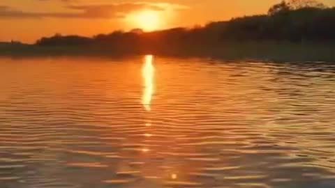 Beautiful evening view