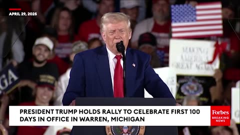 'What's Better—Crooked Joe Or Sleepy Joe?': Trump Polls Michigan Rally Crowd For Biden Nickname