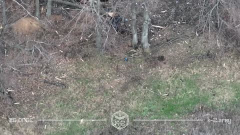 Ukrainians Observing Drone Strikes from Afar