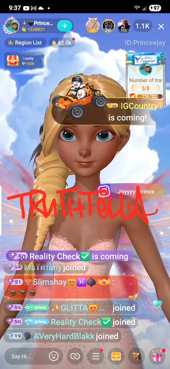 PRINCEJAY READING THE MESSY CALLER FOR FILTH & MORE