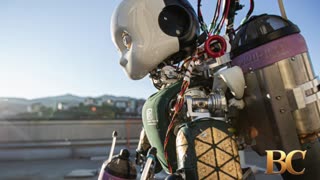 Humanoid robot achieves controlled flight using jet engines and AI-powered systems