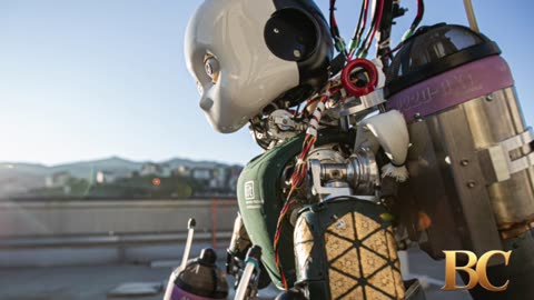 Humanoid robot achieves controlled flight using jet engines and AI-powered systems