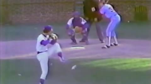 Ryne Sandberg First MLB Hit is at Wrigley Field Sept 1981 as a Philadelphia Philly