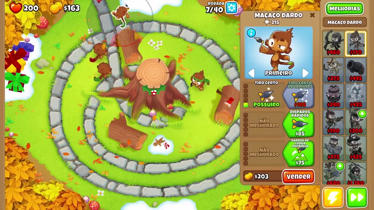 Bloons TD 6 Tree Hole Easy Round 7