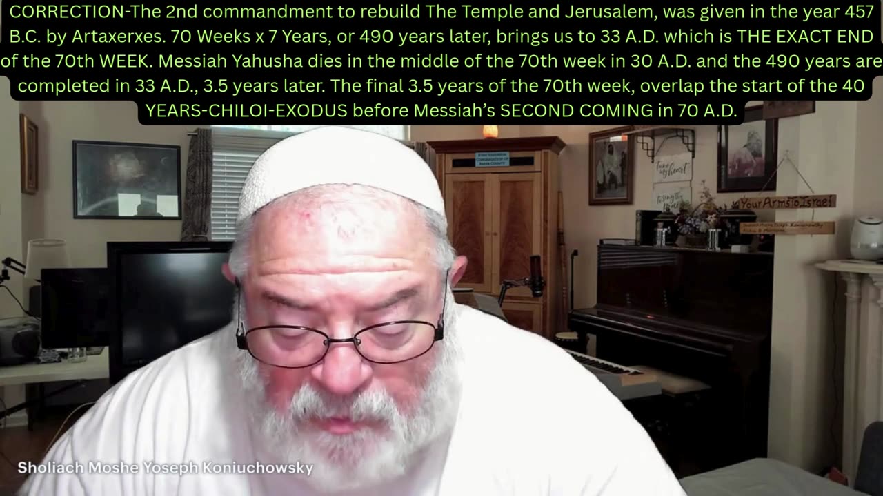 We Prove The 70 Weeks Of Daniel Were Fulfilled Already!