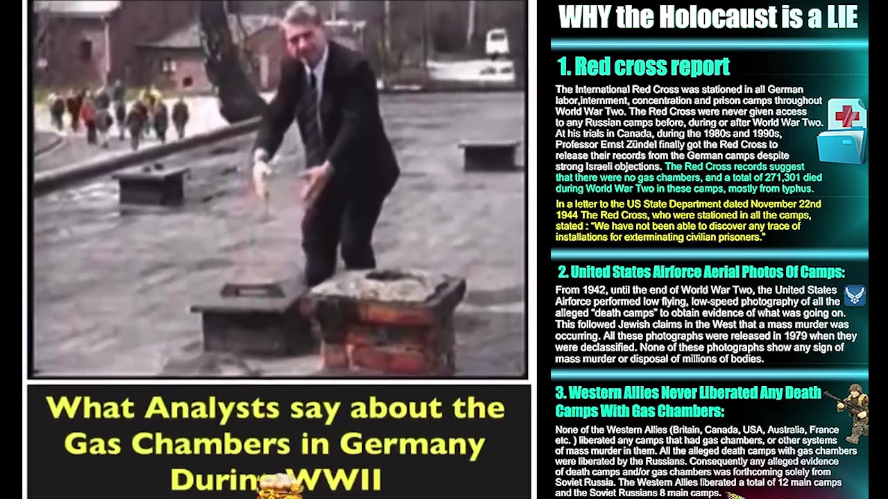 The Holocaust is an easily disproven Lie! ✡️🤥