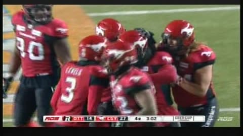 La Coupe Grey 2018 Rouge et Noir D'Ottawa vs Stampeders de Calgary