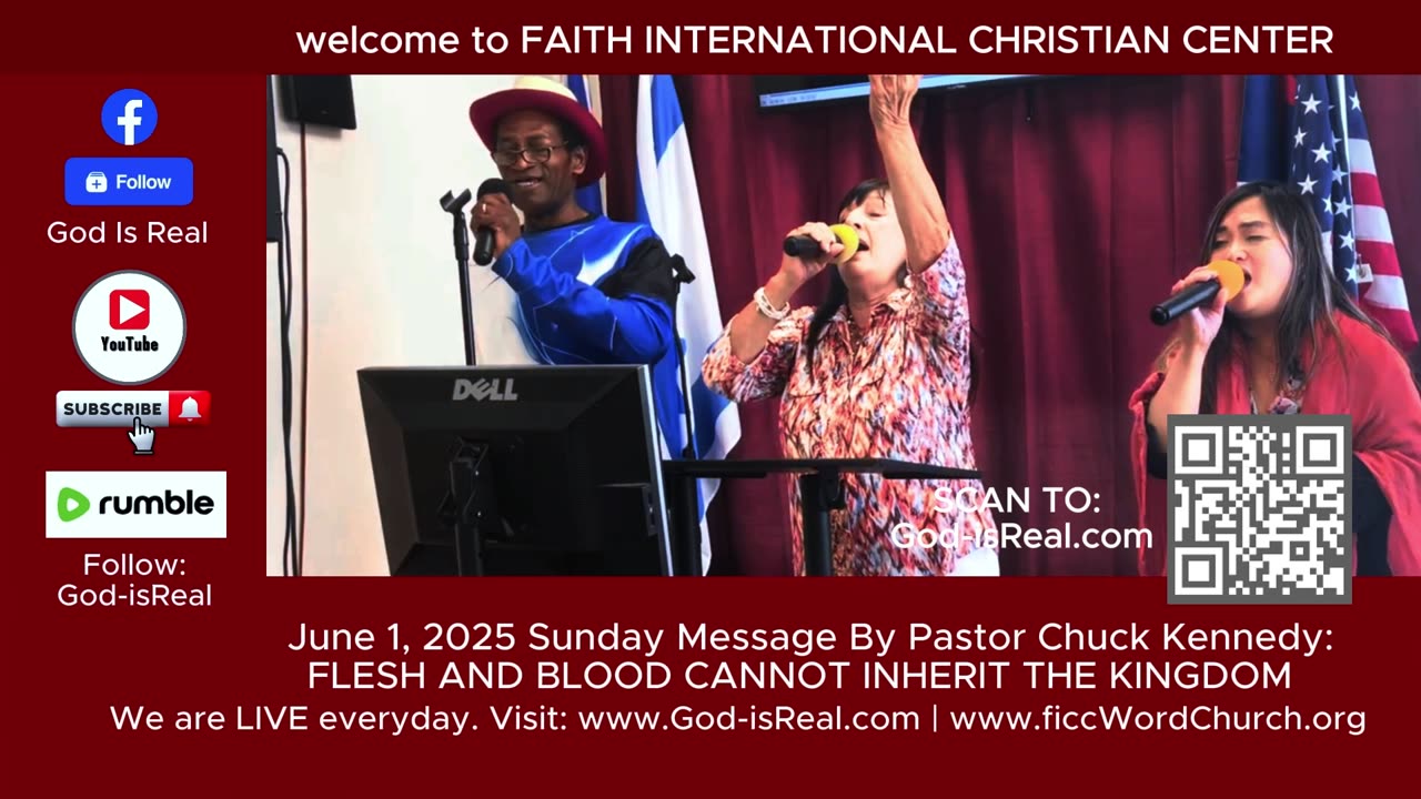June 1, 2025 FICC Sunday Worship Service
